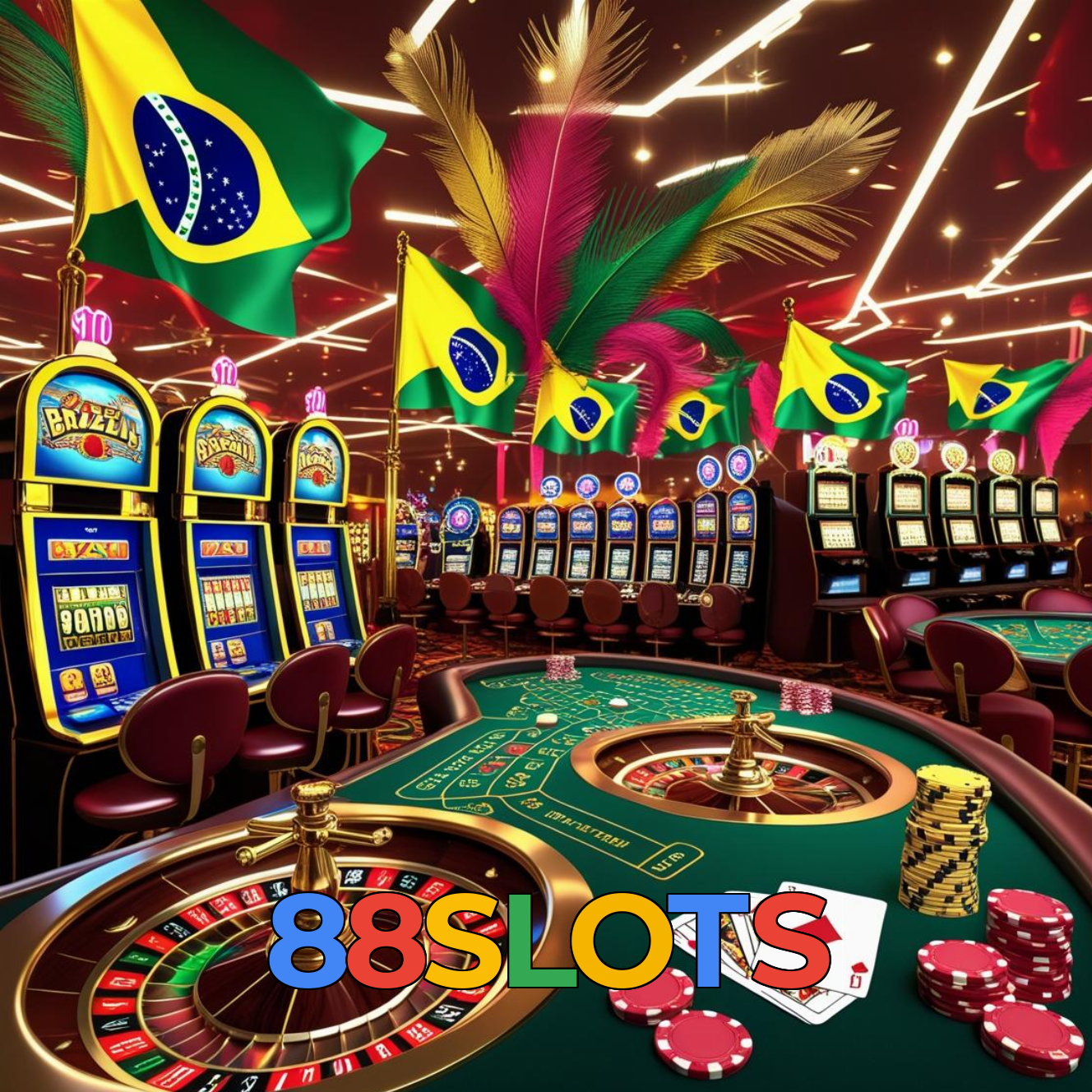 88SLOTS：Em nosso cassino online, sua sorte vai brilhar! Aposte e vença!
